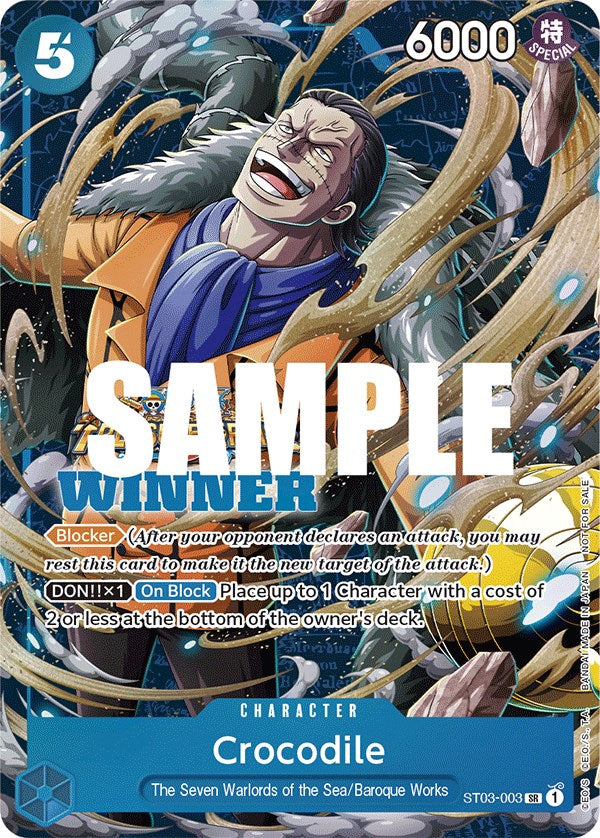 Crocodile (Winner Pack Vol. 5) [One Piece Promotion Cards] | Red Riot Games CA