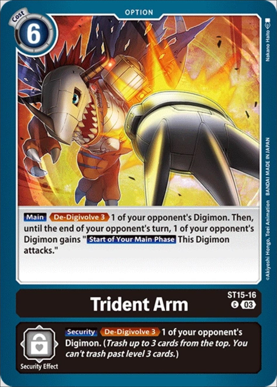 Trident Arm [ST15-16] [Starter Deck: Dragon of Courage] | Red Riot Games CA