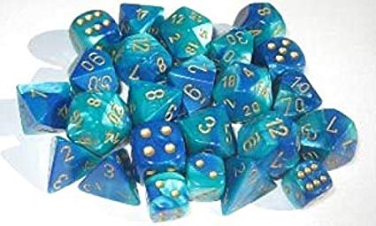 CHESSEX: POLYHEDRAL Gemini™ DICE SETS