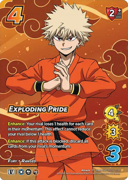 Exploding Pride (Pro Hero Nationals 2023) [Promo Cards]