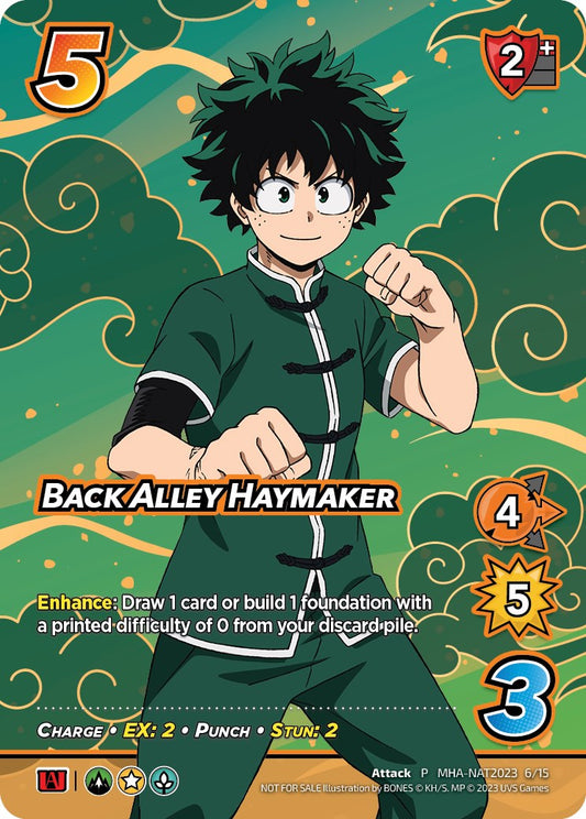 Back Alley Haymaker (Pro Hero Nationals 2023) [Promo Cards]