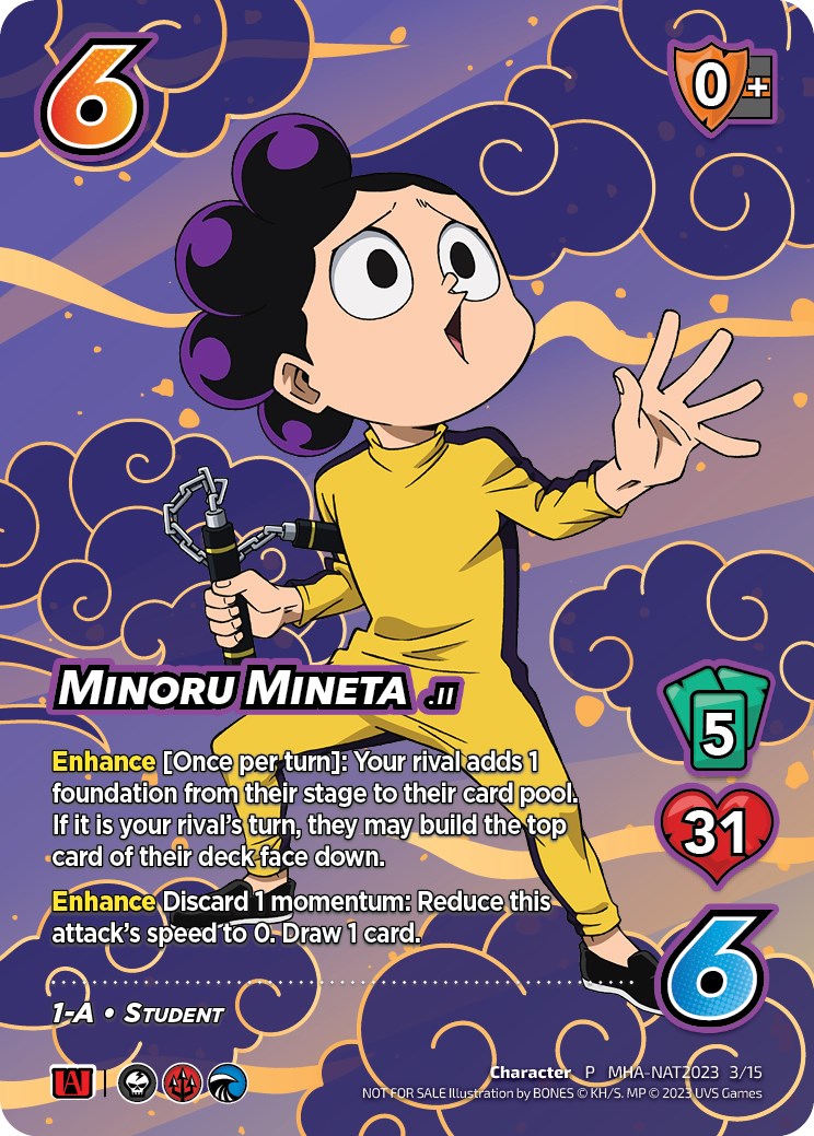 Minoru Mineta (Pro Hero Nationals 2023) [Miscellaneous Promos] | Red Riot Games CA