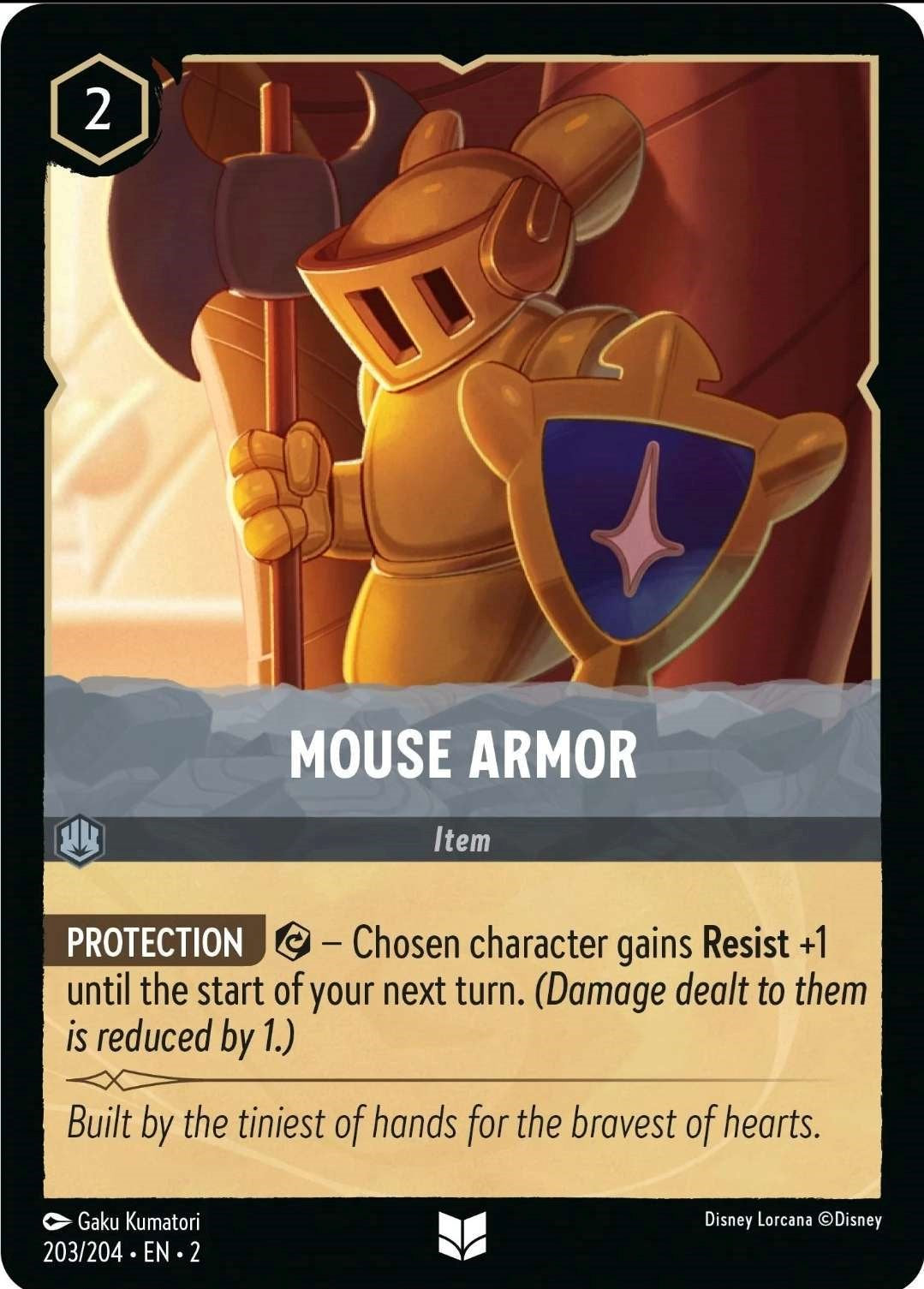 Mouse Armor (203/204) [Rise of the Floodborn] | Red Riot Games CA