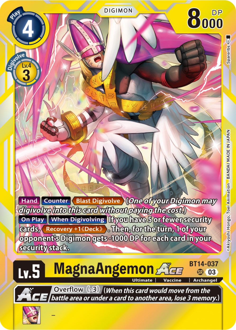 MagnaAngemon Ace [BT14-037] [Blast Ace] | Red Riot Games CA