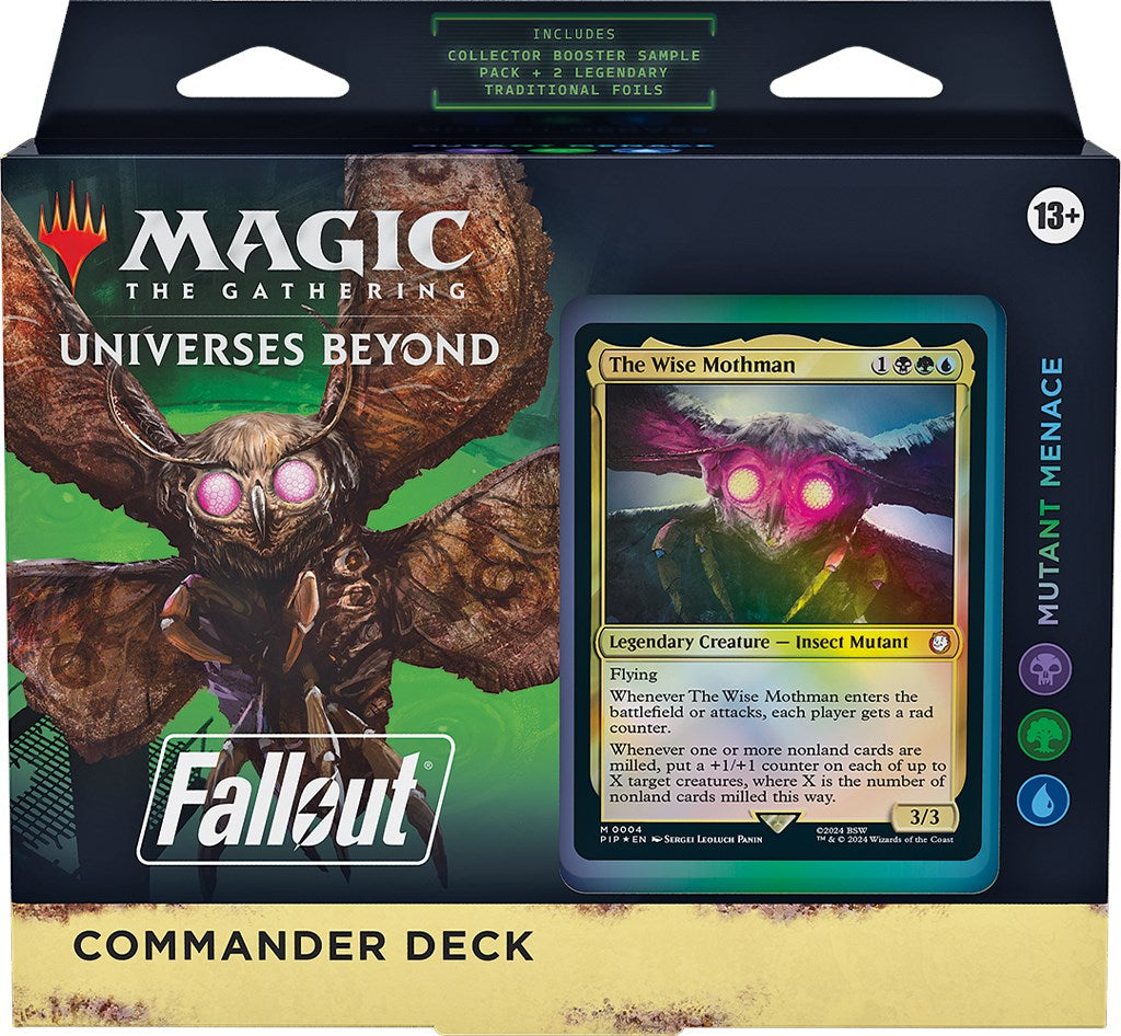 Fallout: Out of the Vault - Mutant Menace Commander Deck | Red Riot Games CA