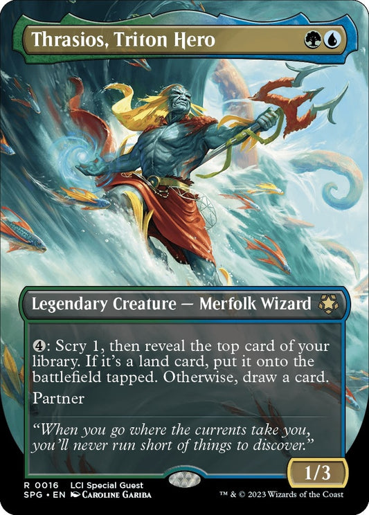 Image for Thrasios, Triton Hero (Borderless) (16) [Special Guests]