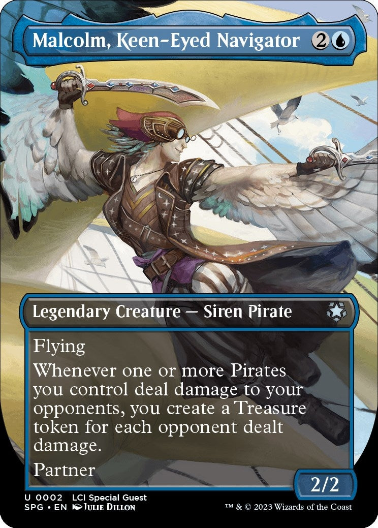 Image for Malcolm, Keen-Eyed Navigator (Borderless) (2) [Special Guests]
