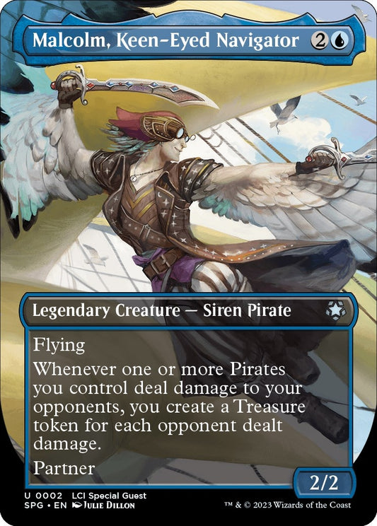 Image for Malcolm, Keen-Eyed Navigator (Borderless) (2) [Special Guests]