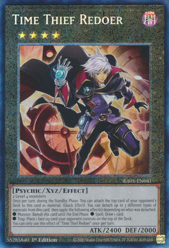 Time Thief Redoer [RA01-EN041] Prismatic Collector's Rare | Red Riot Games CA