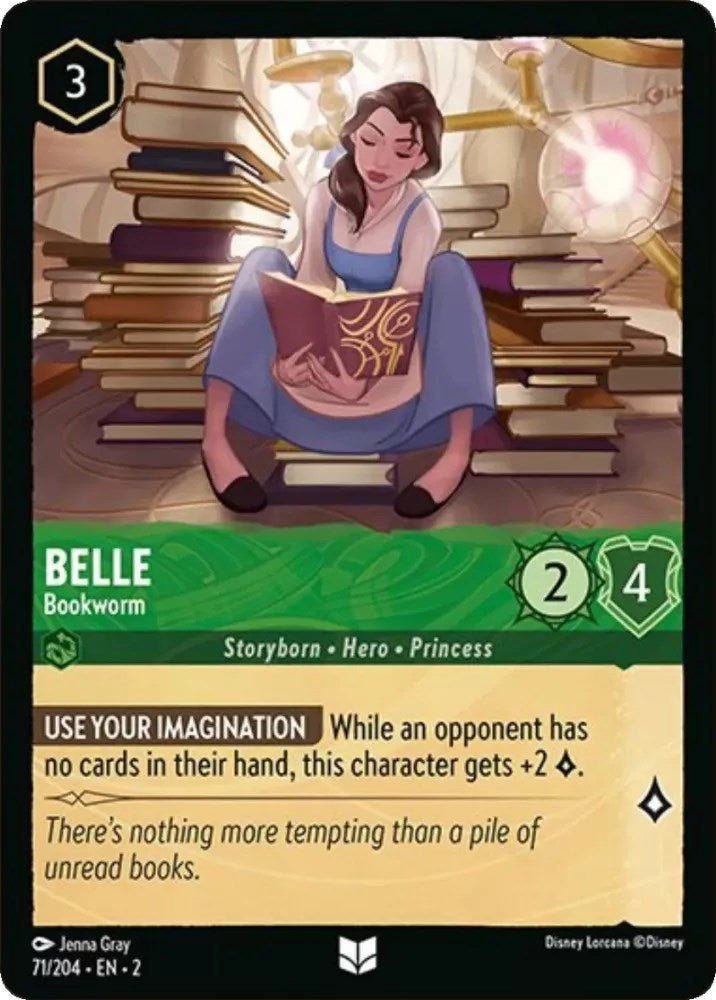 Belle - Bookworm (71/204) [Rise of the Floodborn] | Red Riot Games CA