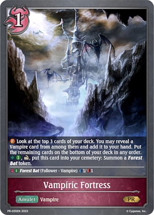 Vampiric Fortress (PR-035EN) [Promotional Cards] | Red Riot Games CA