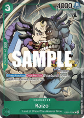 Raizo (CS 2023 Event Pack) [One Piece Promotion Cards] | Red Riot Games CA