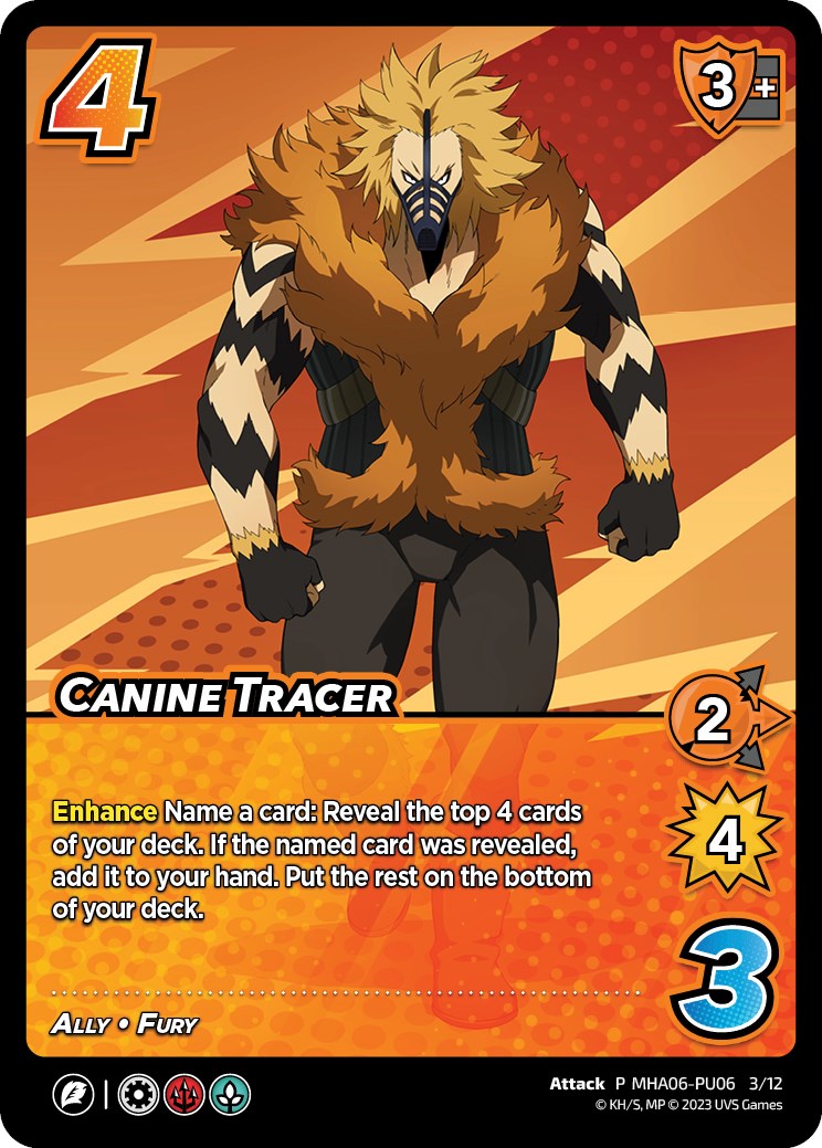 Canine Tracer (Plus Ultra Pack 6) [Promo Cards]