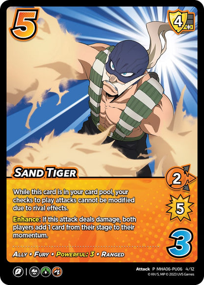 Sand Tiger (Plus Ultra Pack 6) [Promo Cards]