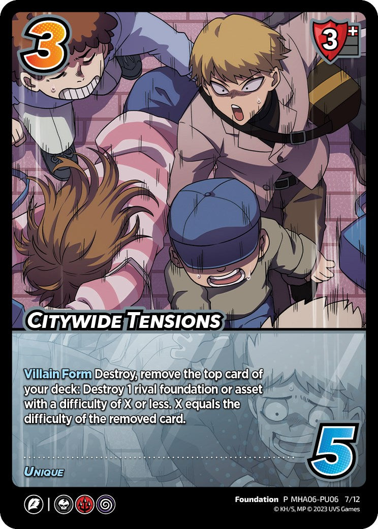 Citywide Tensions (Plus Ultra Pack 6) [Promo Cards]