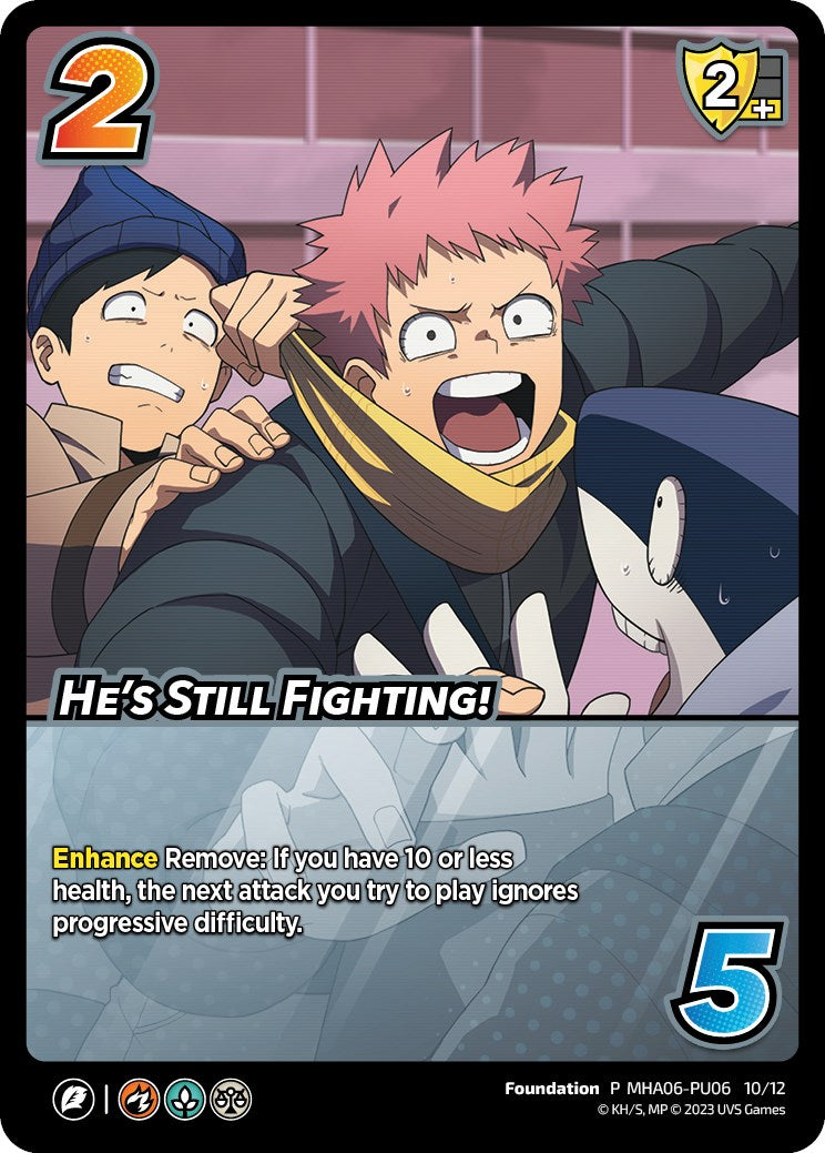 He's Still Fighting! (Plus Ultra Pack 6) [Promo Cards]