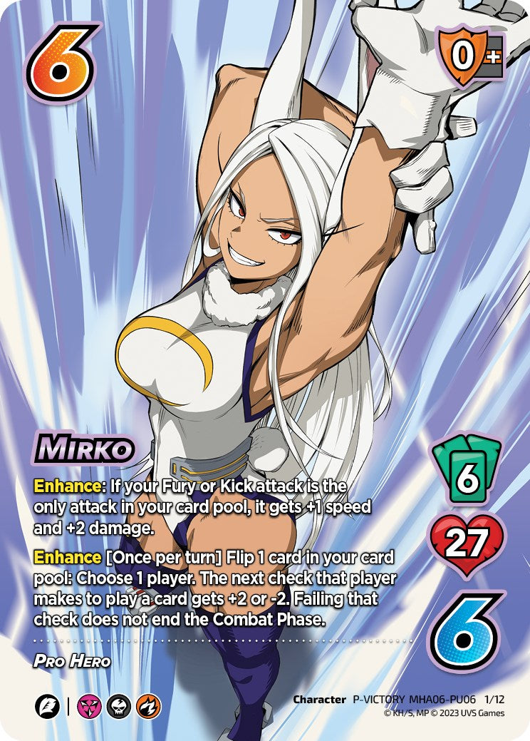 Mirko (Plus Ultra Pack 6 Victory) [Promo Cards]