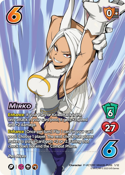 Mirko (Plus Ultra Pack 6 Victory) [Promo Cards]