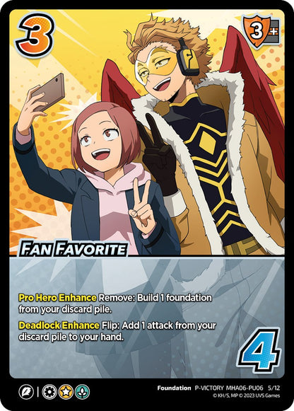 Fan Favorite (Plus Ultra Pack 6 Victory) [Promo Cards]