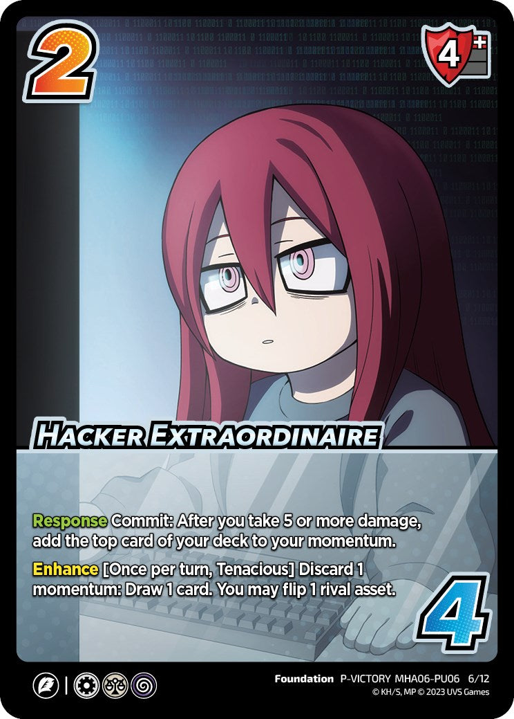 Hacker Extraordinaire (Plus Ultra Pack 6 Victory) [Miscellaneous Promos] | Red Riot Games CA