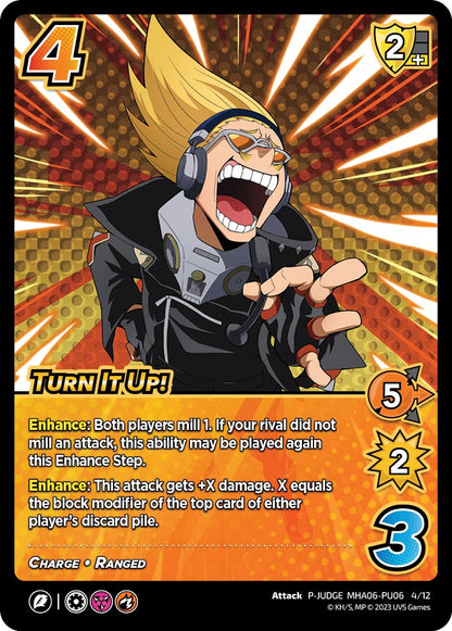 Turn It Up! (Plus Ultra Pack 6 Judge) [Promo Cards]