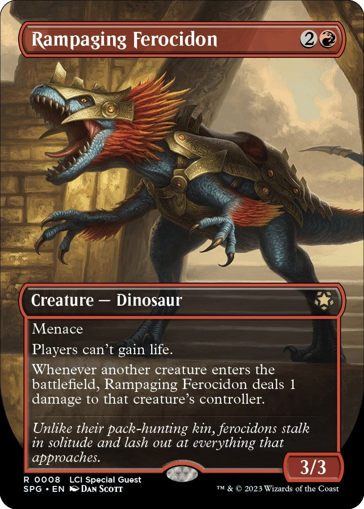 Image for Rampaging Ferocidon (Borderless) (8) [Special Guests]