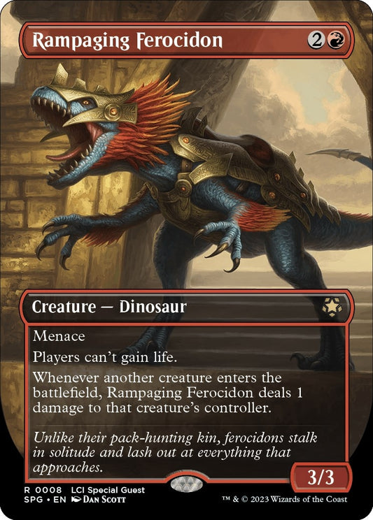 Image for Rampaging Ferocidon (Borderless) (8) [Special Guests]