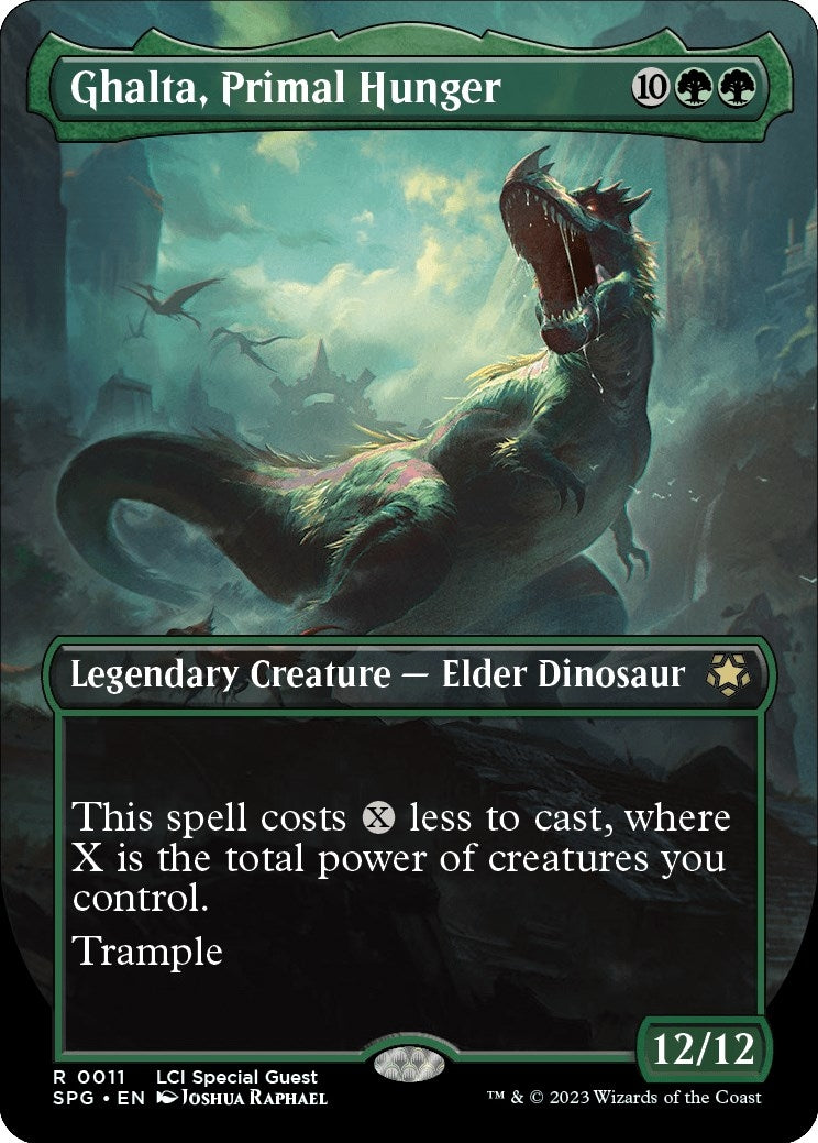 Image for Ghalta, Primal Hunger (Borderless) (11) [Special Guests]