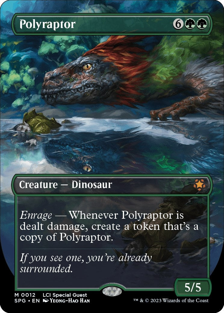 Image for Polyraptor (Borderless) (12) [Special Guests]