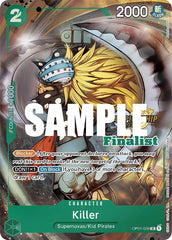 Killer (CS 2023 Top Players Pack) [Finalist] [One Piece Promotion Cards] | Red Riot Games CA