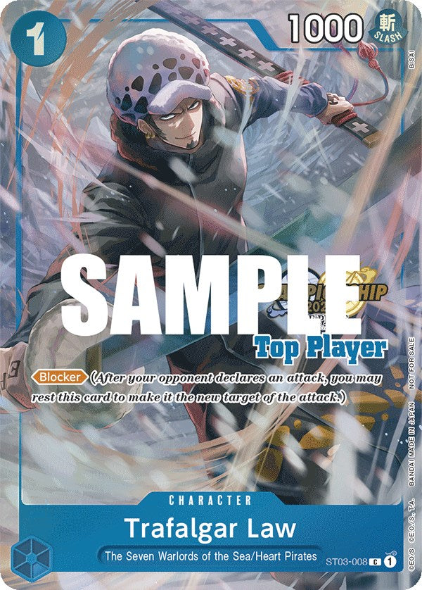 Trafalgar Law (CS 2023 Top Players Pack) [One Piece Promotion Cards] | Red Riot Games CA