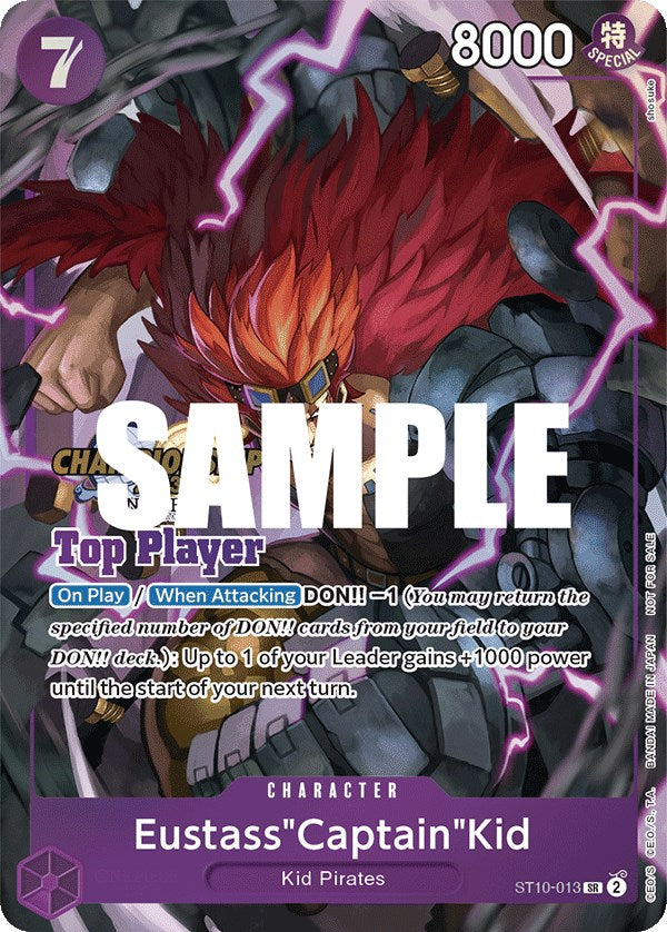 Eustass"Captain"Kid (CS 2023 Top Players Pack) [One Piece Promotion Cards] | Red Riot Games CA