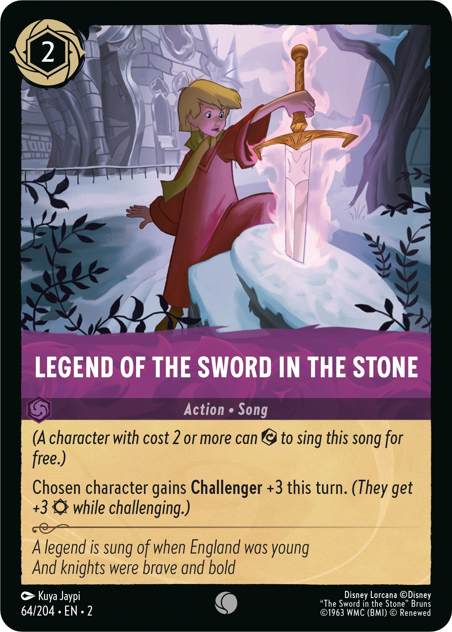 Legend of the Sword in the Stone (64/204) [Rise of the Floodborn] | Red Riot Games CA