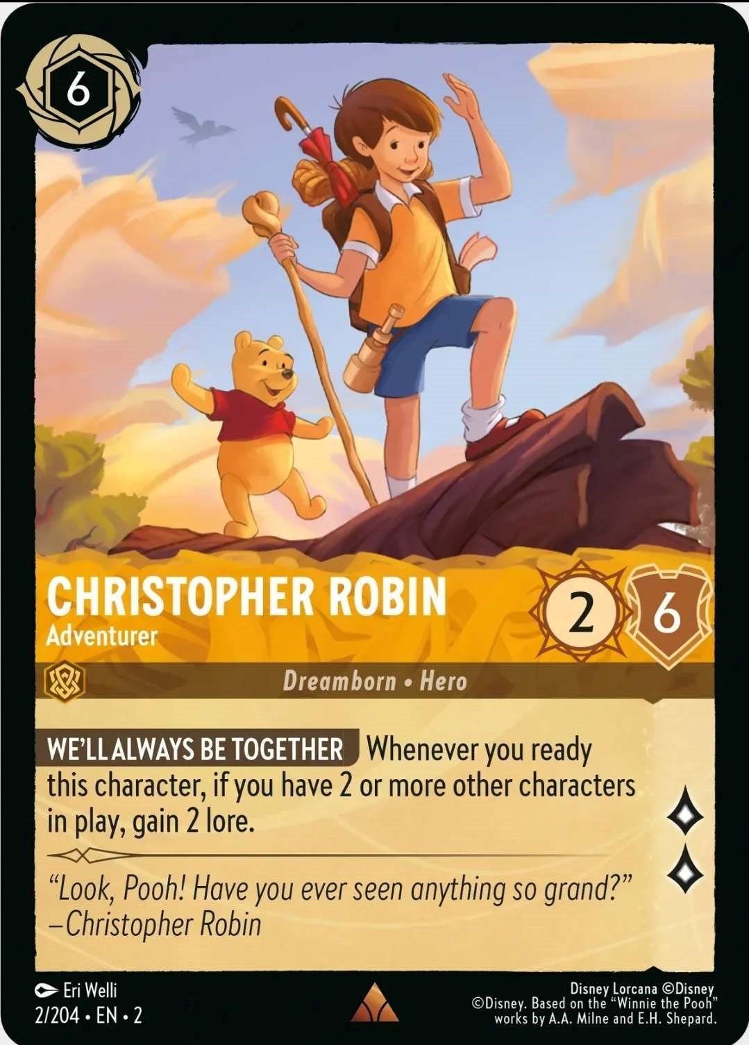 Christopher Robin - Adventurer (2/204) [Rise of the Floodborn] | Red Riot Games CA