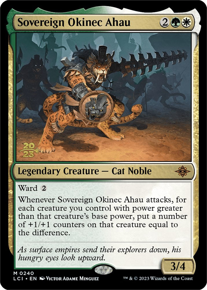 Sovereign Okinec Ahau [The Lost Caverns of Ixalan Prerelease Cards] | Red Riot Games CA