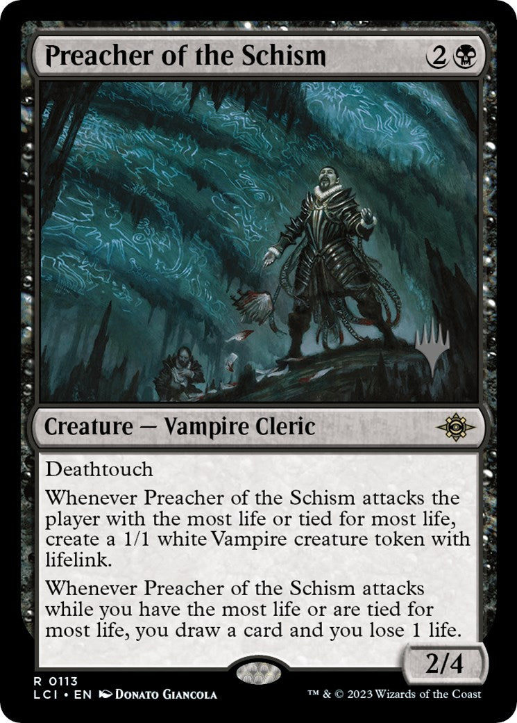 Preacher of the Schism (Promo Pack) [The Lost Caverns of Ixalan Promos] | Red Riot Games CA