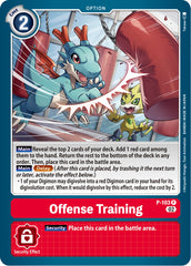 Offense Training [P-103] (Blast Ace Box Topper) [Promotional Cards] | Red Riot Games CA