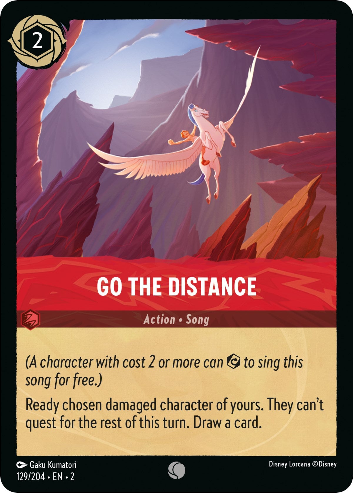 Go the Distance (129/204) [Rise of the Floodborn] | Red Riot Games CA