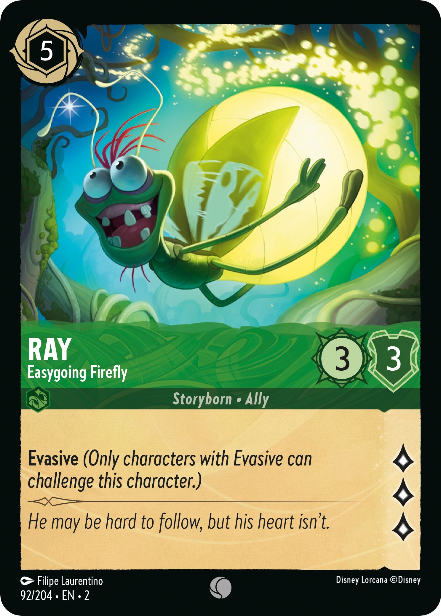 Ray - Easygoing Firefly (92/204) [Rise of the Floodborn] | Red Riot Games CA