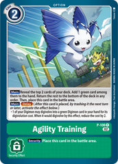 Agility Training [P-106] (Blast Ace Box Topper) [Promotional Cards] | Red Riot Games CA