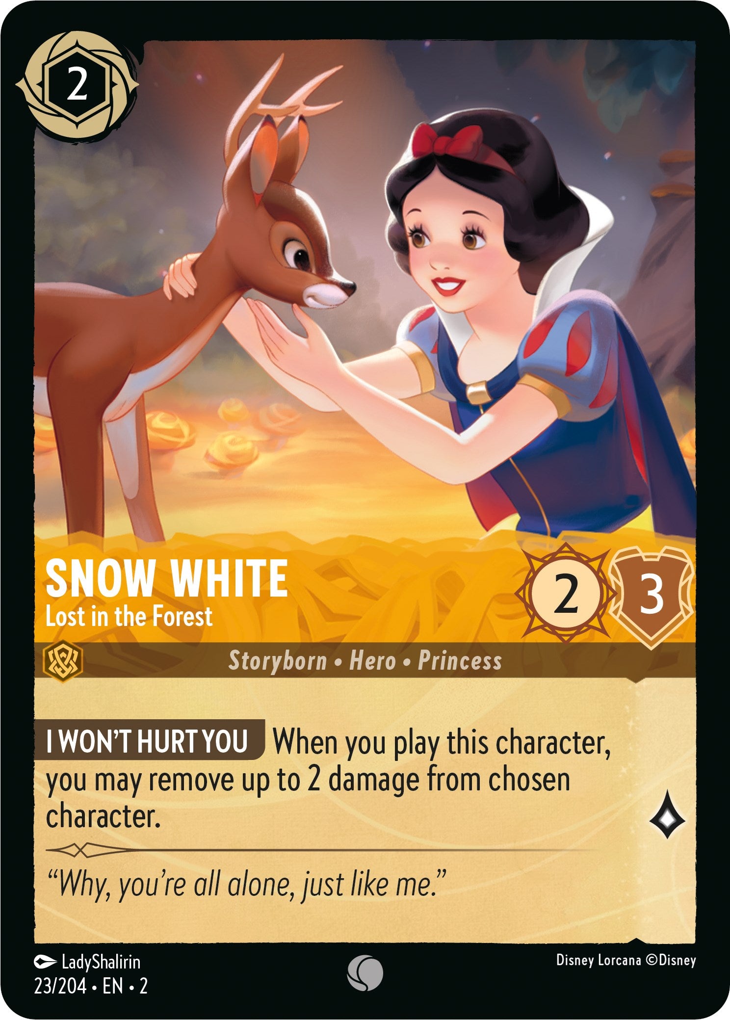 Snow White - Lost in the Forest (23/204) [Rise of the Floodborn] | Red Riot Games CA