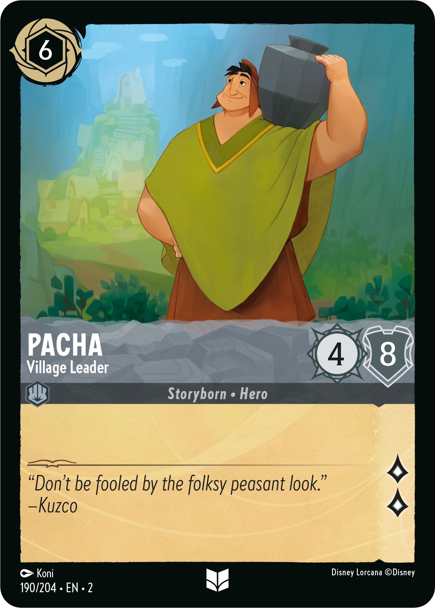 Pacha - Village Leader (190/204) [Rise of the Floodborn] | Red Riot Games CA