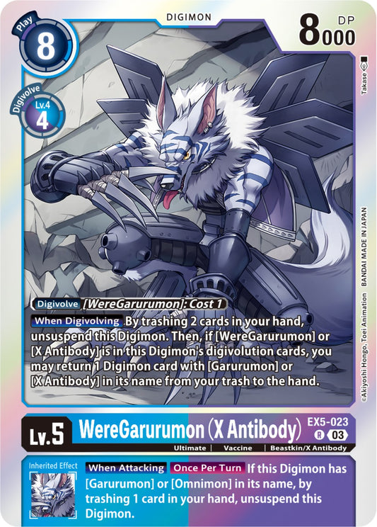 WereGarurumon (X Antibody) [EX5-023] [Animal Colosseum]