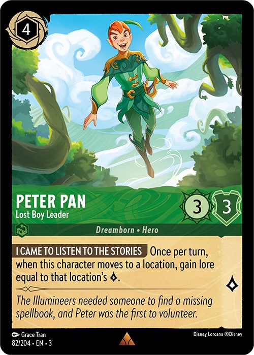 Peter Pan - Lost Boy Leader (82/204) [Into the Inklands] | Red Riot Games CA