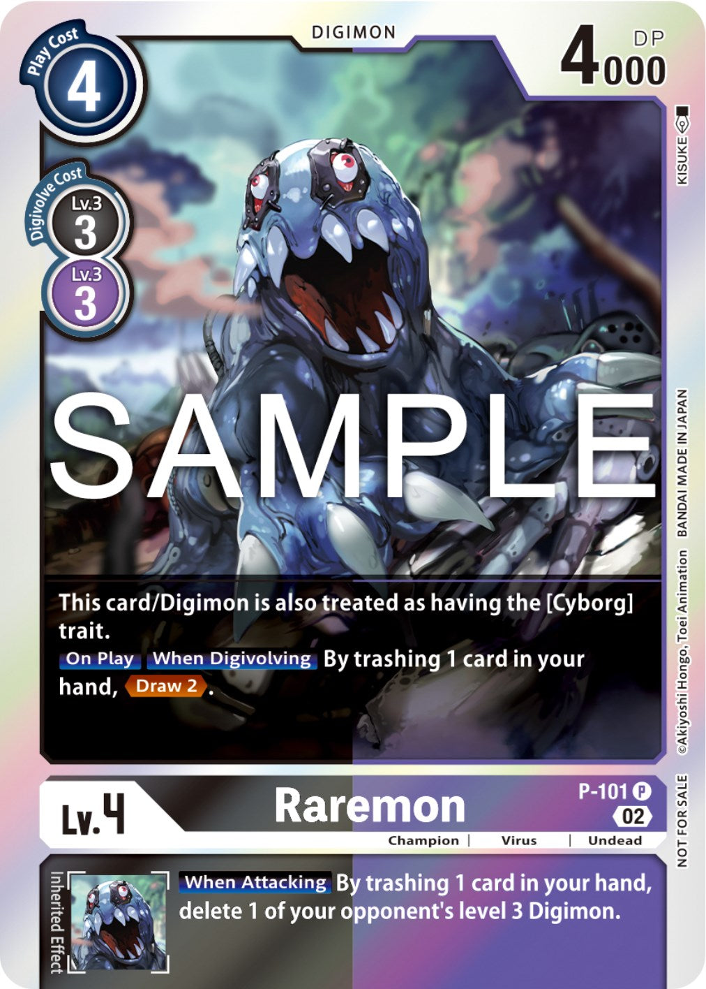 Raremon [P-101] (Limited Card Pack Ver.2) [Promotional Cards] | Red Riot Games CA