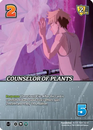 Counselor of Plants (Alternate Art) [Cowboy Bebop and Trigun Stampede CS]