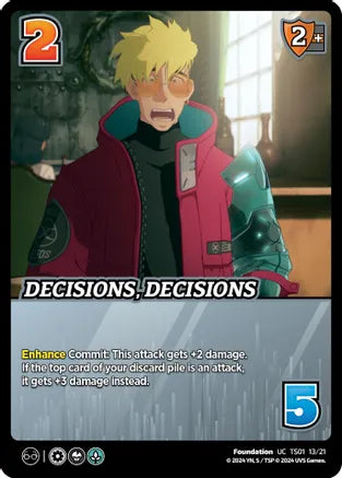 Decisions, Decisions - Challenger Series: Cowboy Bebop and Trigun Stampede (CBTS) | Red Riot Games CA