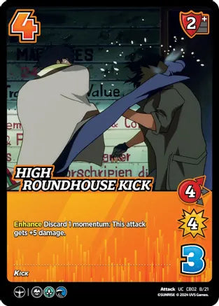 High Roundhouse Kick [Cowboy Bebop and Trigun Stampede CS]