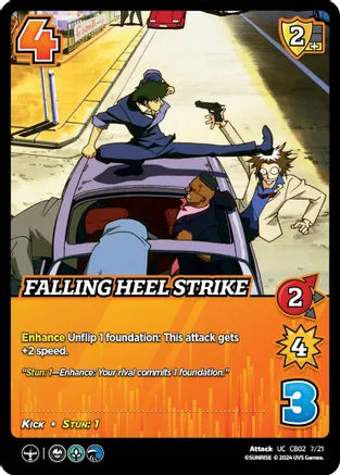 Falling Heel Strike [Cowboy Bebop and Trigun Stampede CS]