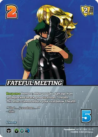 Fateful Meeting (Alternate Art) [Cowboy Bebop and Trigun Stampede CS]